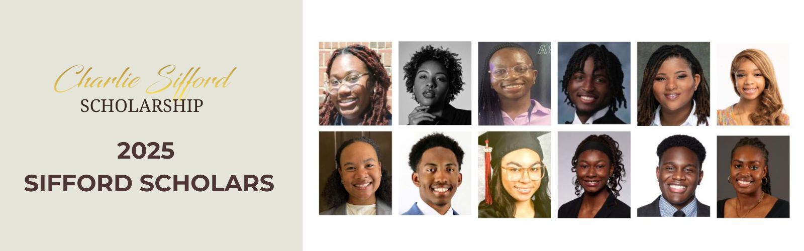 2025 Sifford Scholar recipient